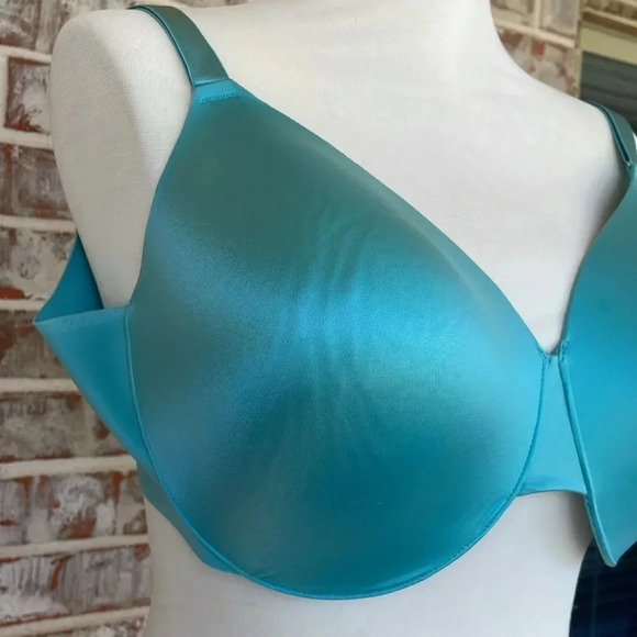 Soma Vanishing Back Full Coverage Sea Foam Green UnderwireBra - Picture 3 of 7